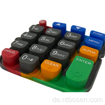 Benutzerdefinierte POS -Silikon -Gummi -Tastatur -Klemme PAX S80